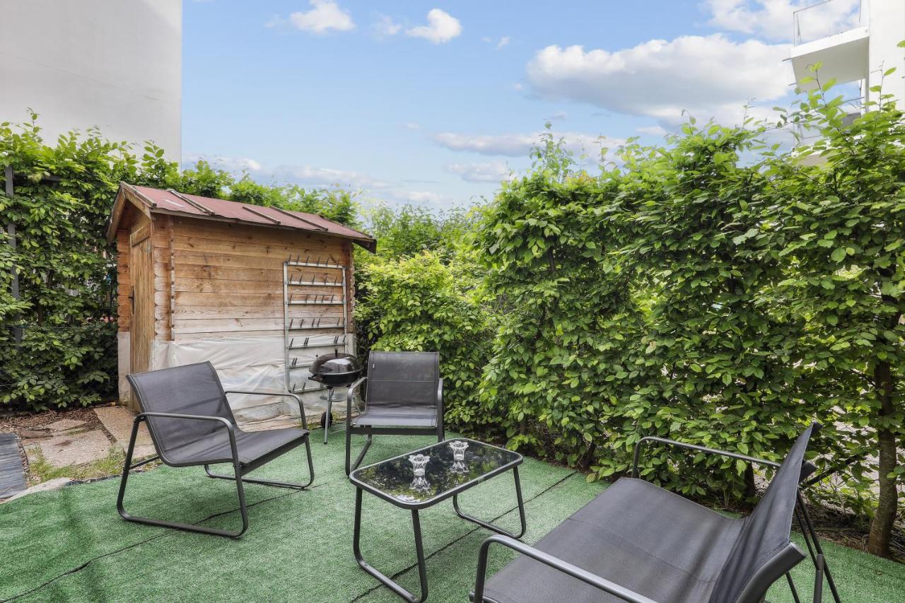 Apart-Chic-Les-Ulis With Balcon, Terrasse And Parking Les Ulis Exterior foto